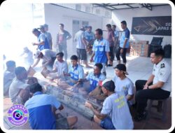 Lapas Mojokerto Dipenuhi Asap Sate, Ribuan Tusuk Dibakar dalam Acara Sate Mandora