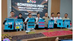 Heboh! Paket Berisi 1.919 Butir Ekstasi dan 330 Vape Etomidate Diamankan Polisi di Mojokerto