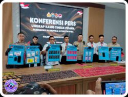 Heboh! Paket Berisi 1.919 Butir Ekstasi dan 330 Vape Etomidate Diamankan Polisi di Mojokerto