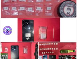 Tim Satresnarkoba Polres Pasuruan Bongkar Tiga Sarang Sabu, 41 Poket Siap Edar Disita dari Empat Pengedar