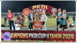 Angkat Trofi PKDI Cup II 2027, Kades Manduro MG Persembahkan Kemenangan untuk Almarhum Adik