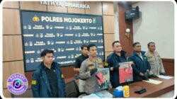 Unit Jatanras Satreskrim Polres Mojokerto Tangkap Terduga Pelaku Pengeroyok di Gondang hingga ke  Pulau Bali