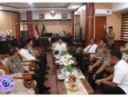 Kapolres Mojokerto Temui Bupati, Bahas Keamanan hingga Pusat Pemerintahan Baru