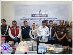 BPOM RI Bongkar Pabrik Kosmetik Ilegal di Mojokerto, Barang Bukti Tembus Rp16,17 Miliar